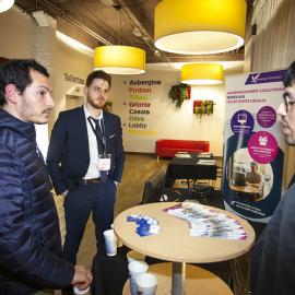 Stand aux Rencontres nationales Cap'Com.