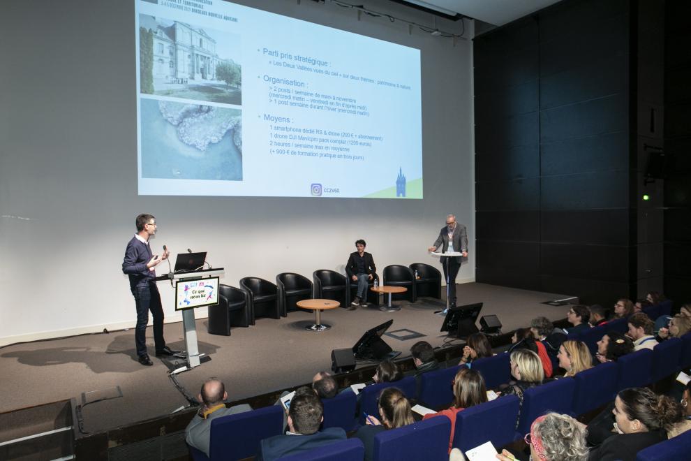 Conférence hop au Forum de Bordeaux en décembre 2019 sur Instagram