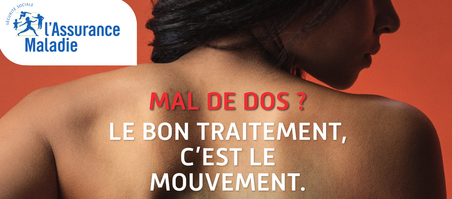 Une campagne de l’Assurance Maladie pour combattre le mal de dos portée par des animateurs radio Une campagne de l’Assurance Maladie pour combattre le mal de dos portée par des animateurs radio