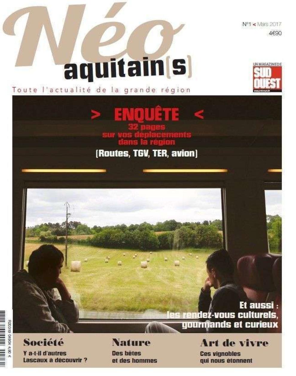 Couverture d'un numéro du magazine Néo aquitain(s)