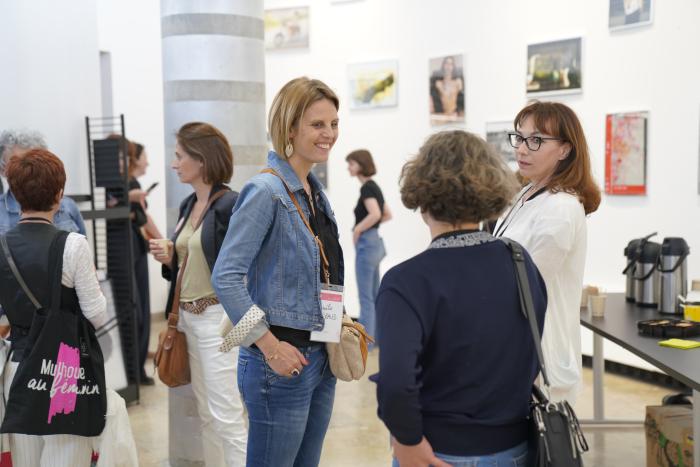 Amélie Feraud à la Maison du livre, de l'image et du son de Villeurbanne