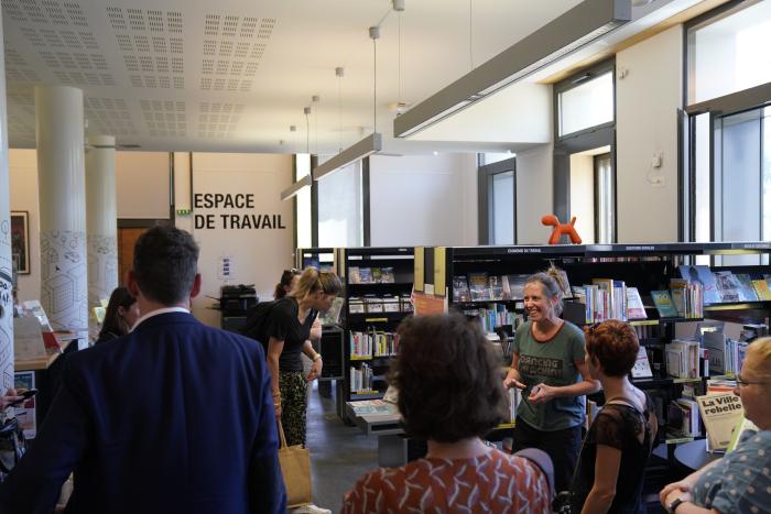 Le Rize accueille le voyage d'étude à Villeurbanne en 2022